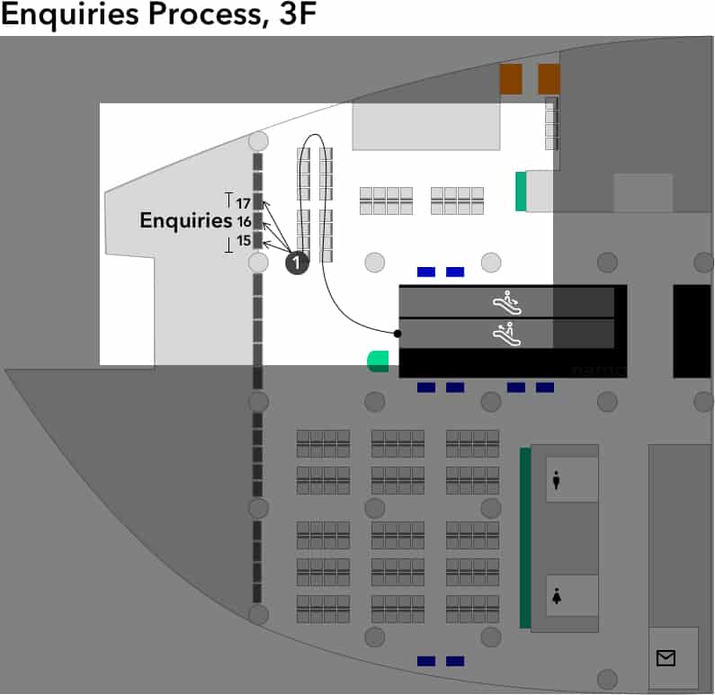 where to ask questions regarding shanghai visas plan view of third floor